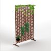 6.33 ft. H x 3.93 ft. W Laser Cut Metal Privacy Screen, 24"*48"*3 panels